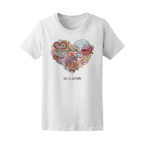 Hello Autumn T-Shirt Women -Image by Shutterstock, Female Small