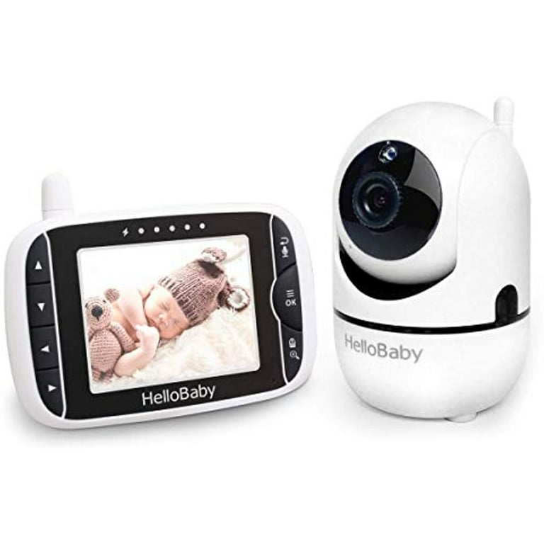 Hello Baby HB65 Video Monitor with LCD, Remote Pan-Tilt-Zoom