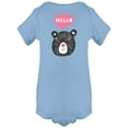 thumbnail image 1 of Hello Bear Bodysuit Infant -Image by Shutterstock,  18 Months, 1 of 4