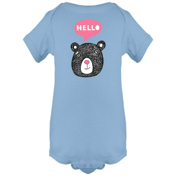 Hello Bear Bodysuit Infant -Image by Shutterstock, 18 Months
