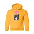 thumbnail image 1 of Hello Bear Hoodie Juniors -Image by Shutterstock,  x-Large, 1 of 4