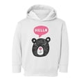 thumbnail image 1 of Hello Bear Hoodie Toddler -Image by Shutterstock,  4 Toddler, 1 of 4