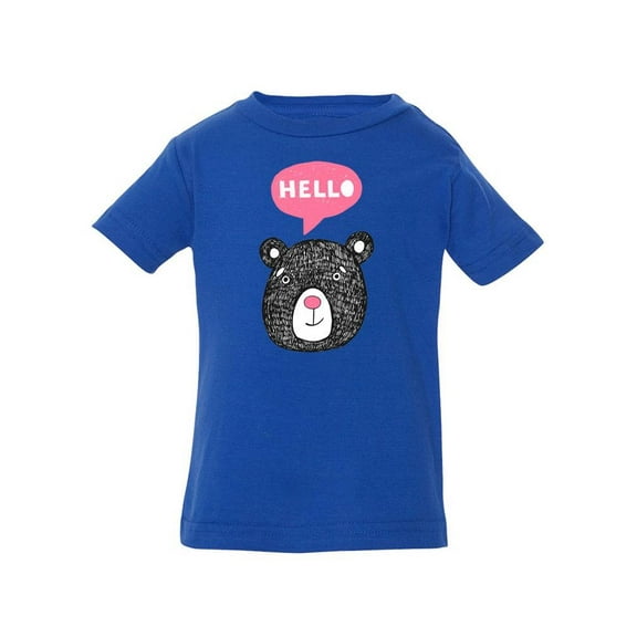 Hello Bear T-Shirt Infant -Image by Shutterstock,  24 Months