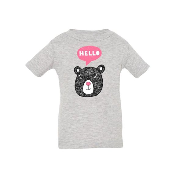 Hello Bear T-Shirt Infant -Image by Shutterstock,  6 Months