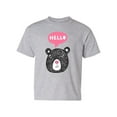 thumbnail image 1 of Hello Bear T-Shirt Juniors -Image by Shutterstock,  Medium, 1 of 4
