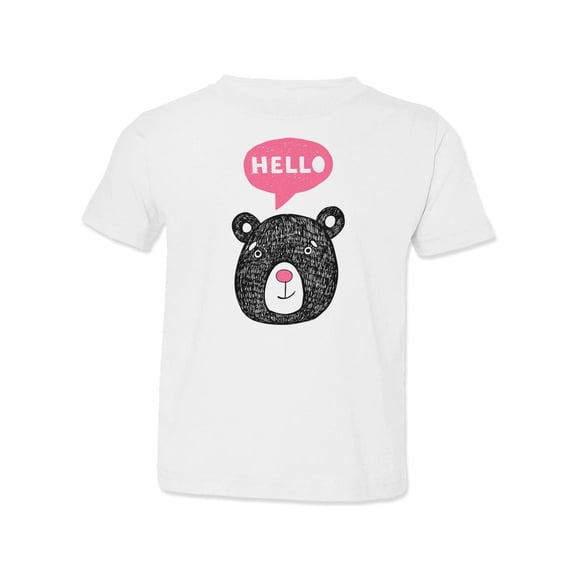 Hello Bear T-Shirt Toddler -Image by Shutterstock, 2 Toddler