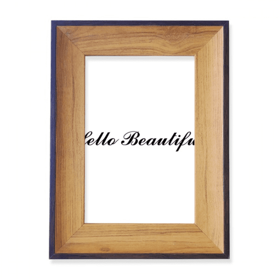 Hello Beautiful Quote Photo Frame Exhibition Display Art Desktop Painting