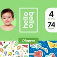 thumbnail image 1 of Hello Bello Club Box Diapers -The Potty Bowl & Li'l Rockers - Size 4 (74ct), 1 of 2