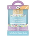 thumbnail image 1 of Hello Bello Diaper Cake, 35 Diapers Plus New Baby Essentials Kit, Multicolor Unisex Design, 1 of 8