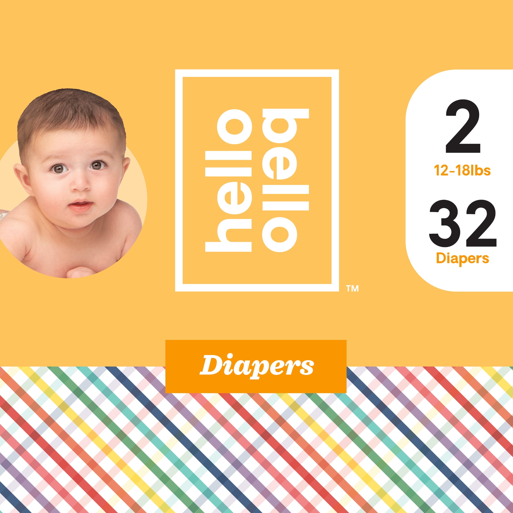 Hello Bello Diapers - Colorful Summer - Size 2 (32ct)