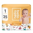 thumbnail image 1 of Hello Bello Diapers - Log Cutters - Size 1 (35ct), 1 of 2