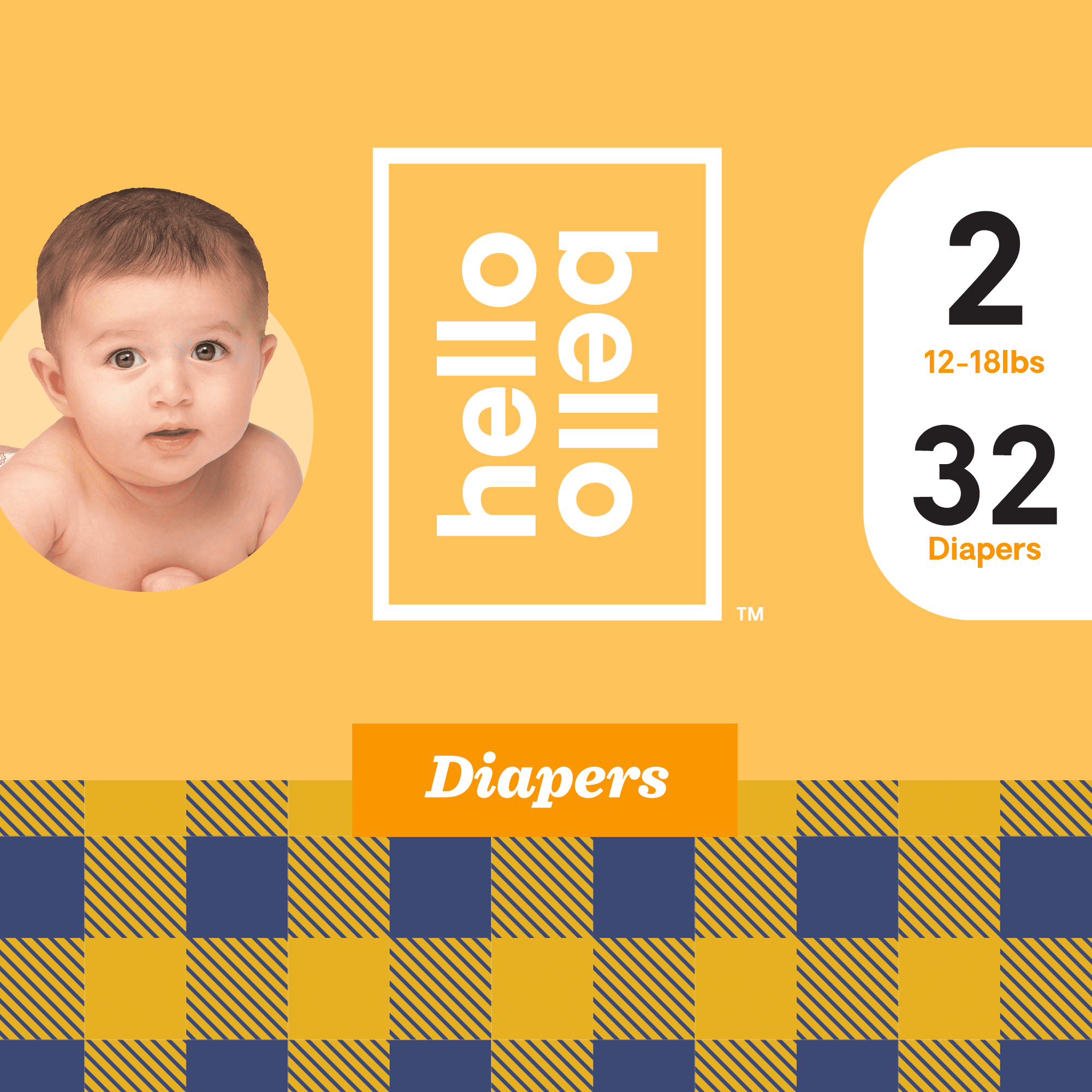 Hello Bello Diapers - Lumberlittles - Size 2 (32ct)