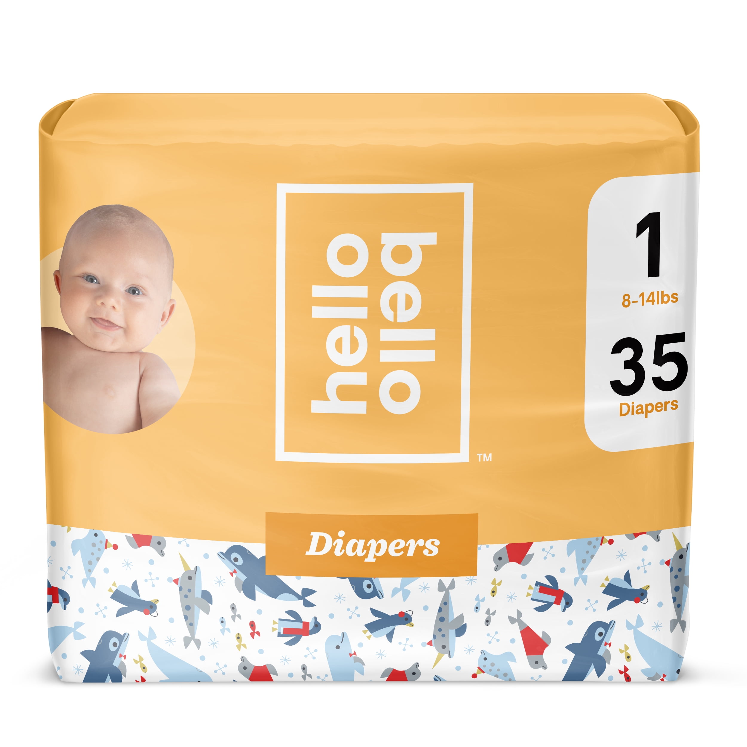 Hello Bello Diapers Polar Pals Size 1 (35ct)