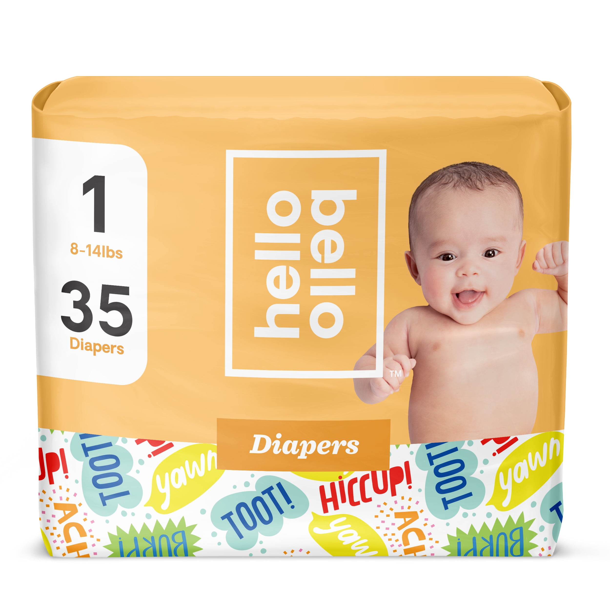 Hello Bello Diapers Real Talk Size 1 (35ct)