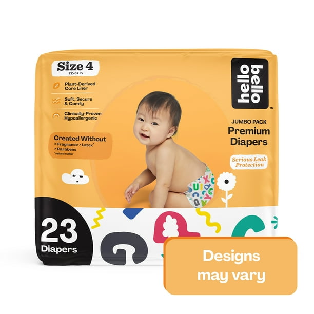 Hello Bello Diapers, Size 4, 23 Count (Select for More Options