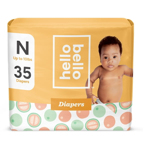 Hello Bello Diapers - Sweet Melons - Size N (35ct)