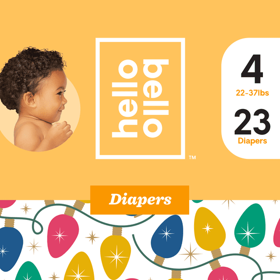 Hello Bello Diapers - Twinkle Tushies - Size 4 (23ct)