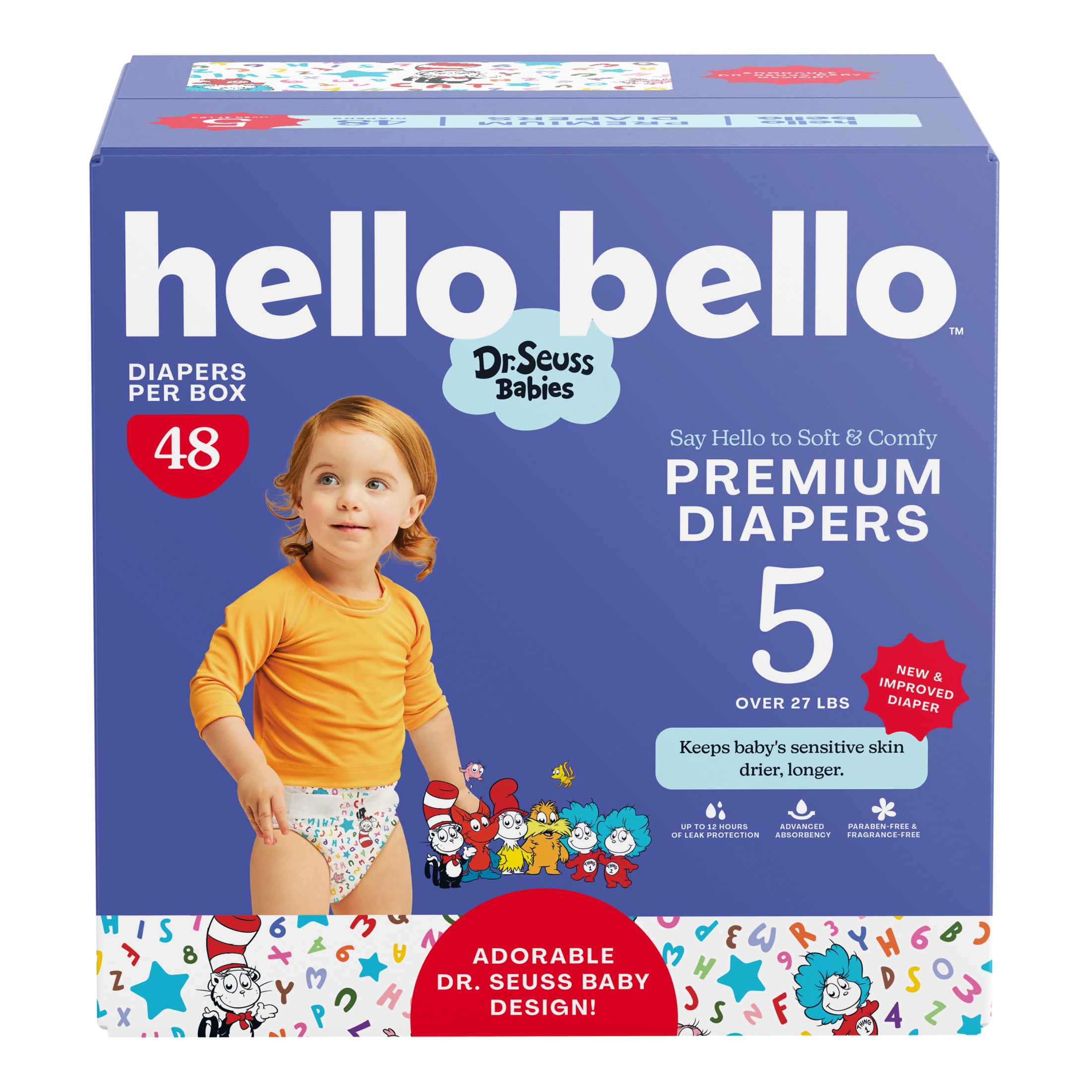 Hello Bello Premium Seuss Babies Diapers Club Box Newborn