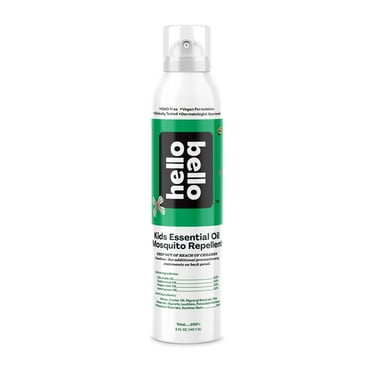 Hello Bello Kid's Essential Oil Mosquito Repellent, Made with Natural Plant-Based Oils, 5.0 oz