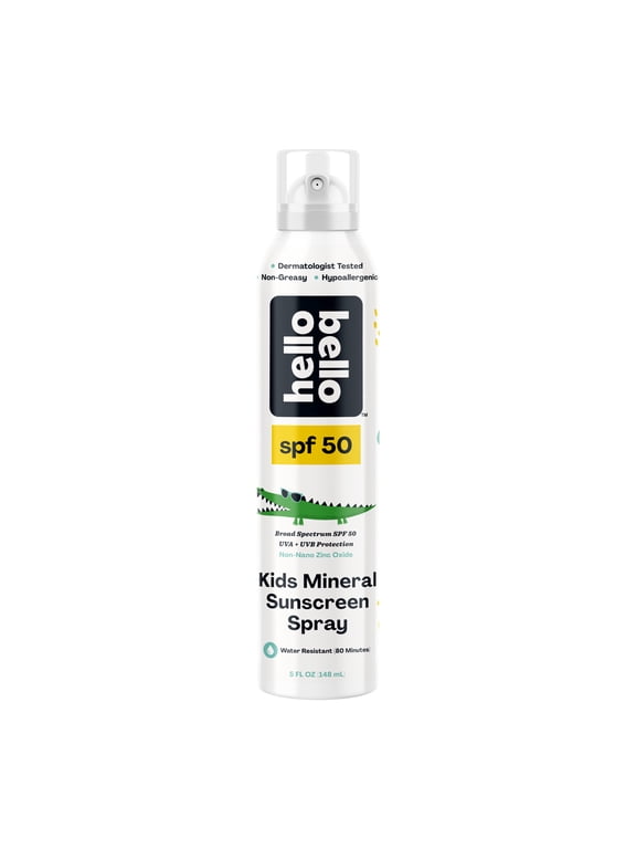 Mineral SPF 50 Sunscreen, Reef-Friendly Spray for Kids and Adults, 5.0 fl oz