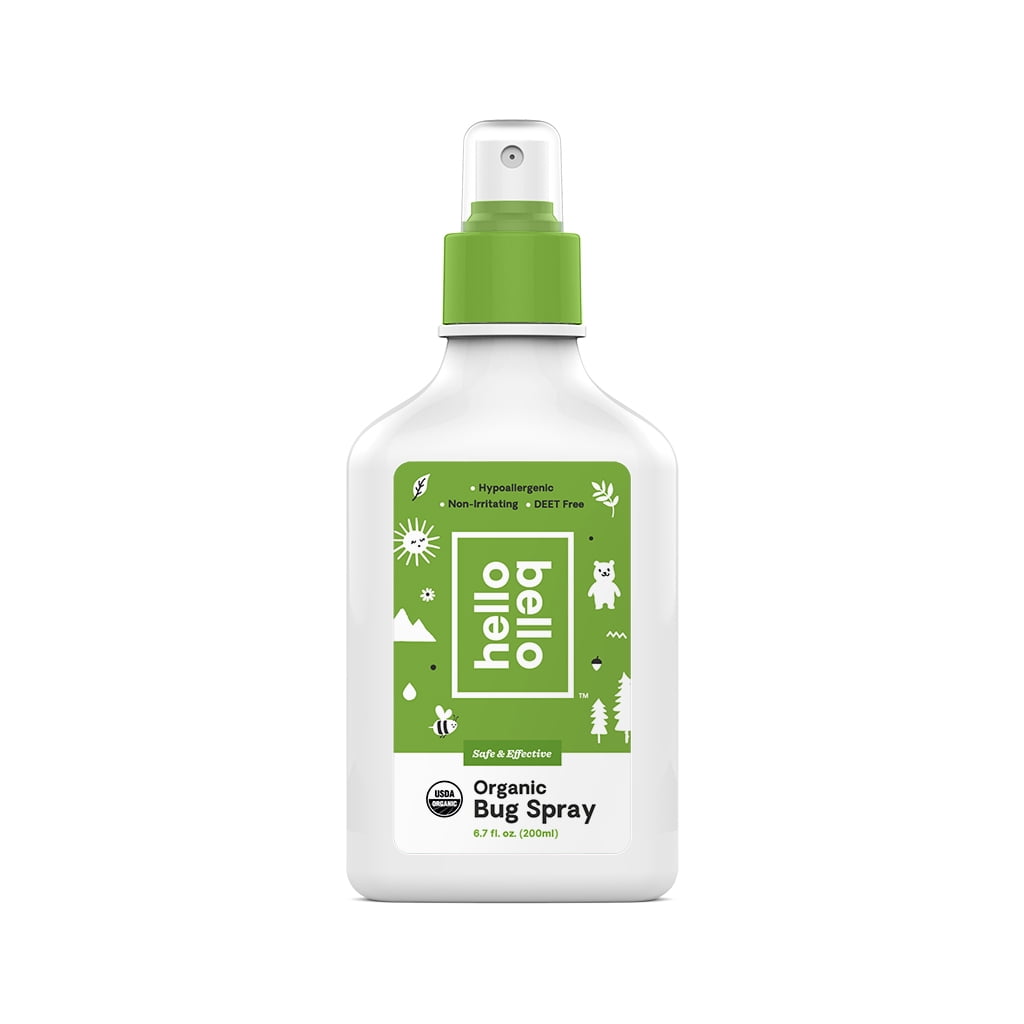 Hello Bello Mosquito Repellent, Made with Plant-Based Oils, 6.7 fl oz ...