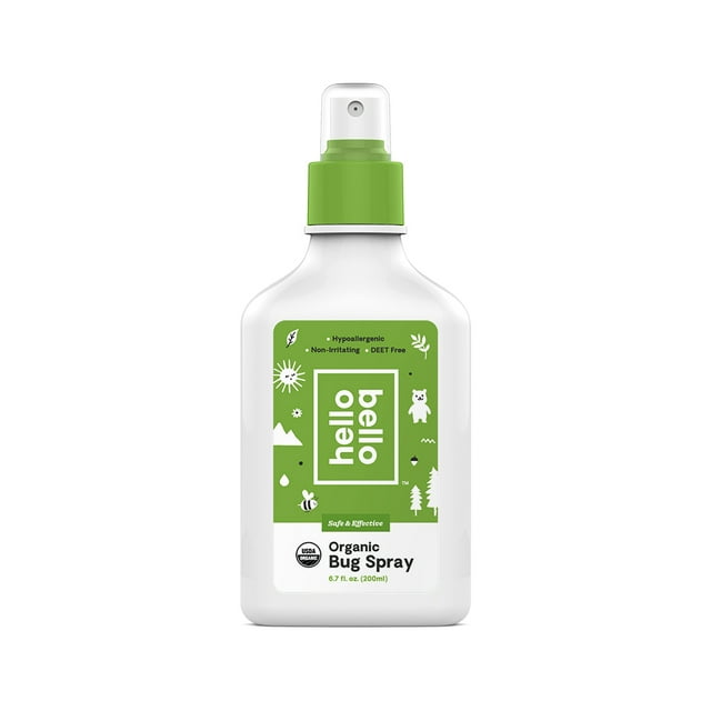 Hello Bello Mosquito Repellent, Made with Plant-Based Oils, 6.7 fl oz