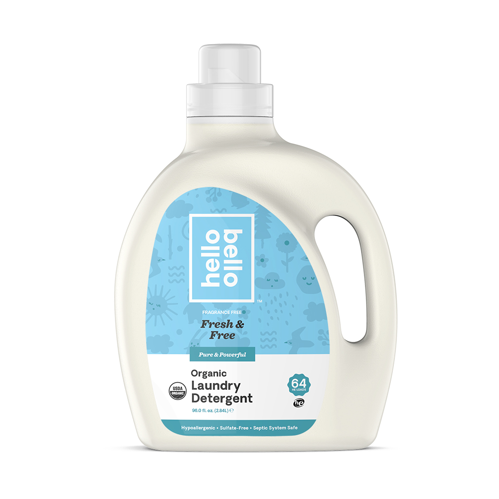 Hello Bello Organic Laundry Detergent, Unscented, 96 fl oz - image 1 of 5