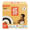 thumbnail image 1 of Hello Bello Premium Baby Diapers, Infant Size 1, 82 Count, 1 of 9