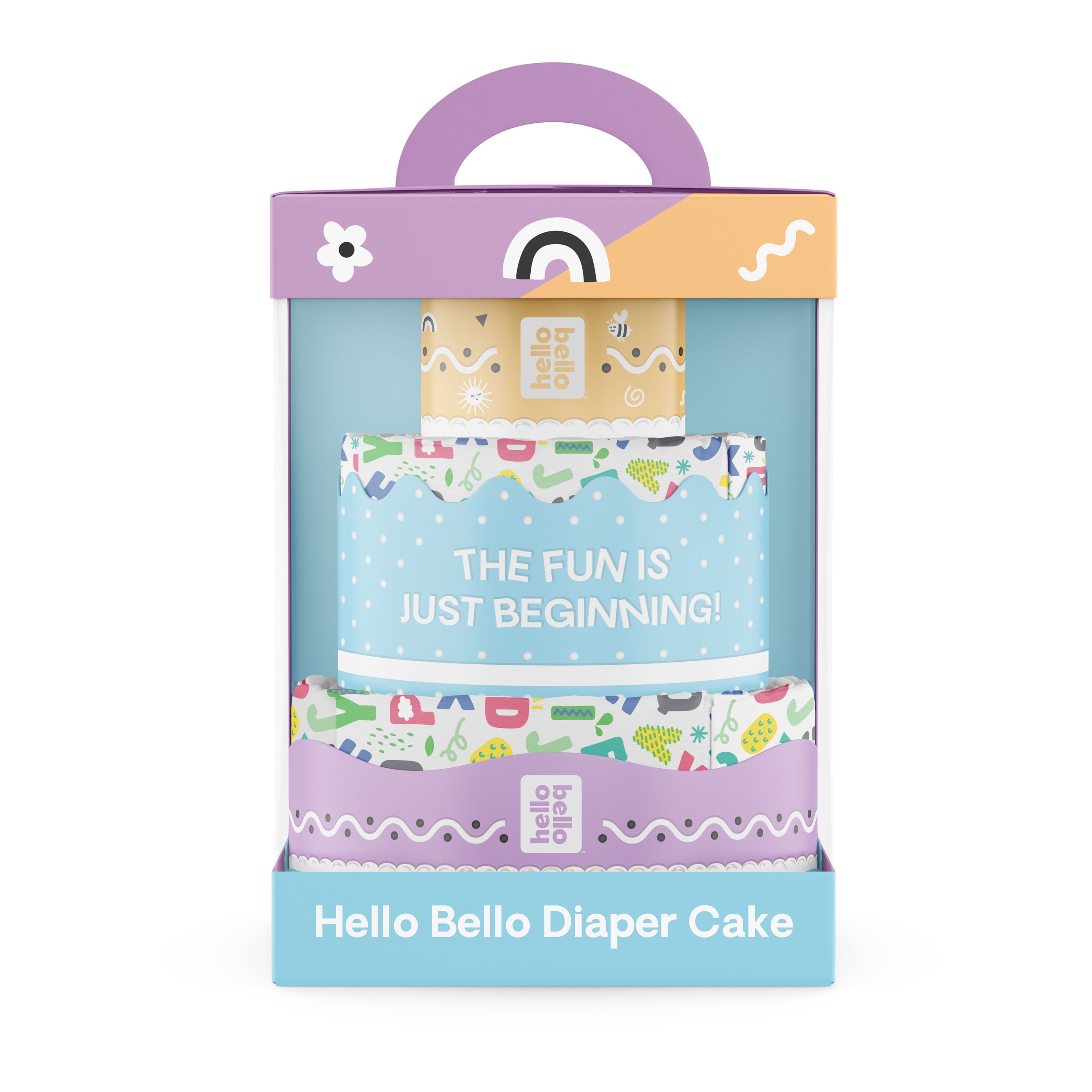 Hello Bello Premium Diaper Cake Kit Boy, Girl and Gender Neutral