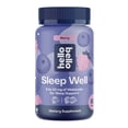thumbnail image 1 of Hello Bello Sleep Well Gummy Vitamin, Melatonin Sleep Support Supplement for Adults, 60ct, 1 of 14