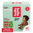 thumbnail image 1 of Hello Bello X Dr. Seuss The Grinch Diapers, Infant Size 1, 82ct (Select for More Options), 1 of 13