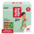 thumbnail image 1 of Hello Bello X Dr. Seuss The Grinch Infant Diapers, Size 4, 58ct (Select for More Options), 1 of 13