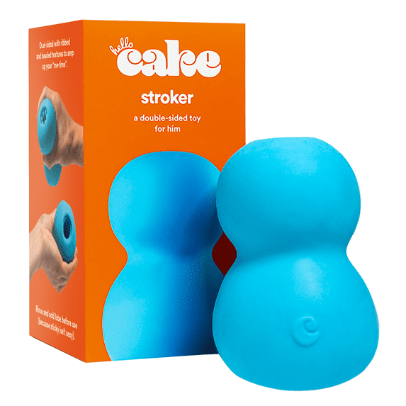 Hello Cake Stroker, Doubled-Sided Toy for Him, Waterproof