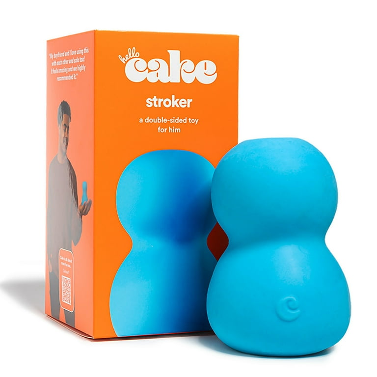 Hello Cake Stroker, Doubled-Sided Male Sex Toys Masturbator 
