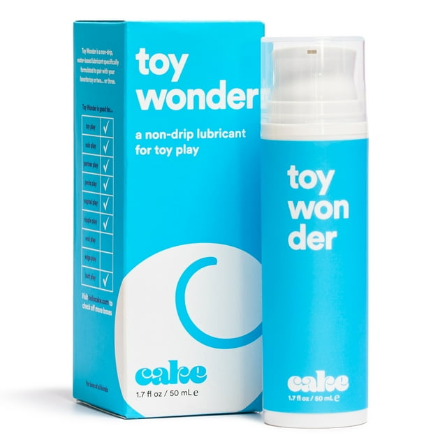 Hello Cake Toy Wonder Jelly Lube, Vegan Water Based Formula 1.7oz