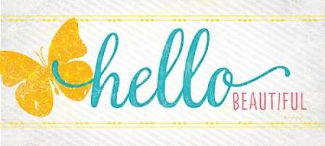 Hello Canvas Art - Jennifer Pugh (10 x 20)