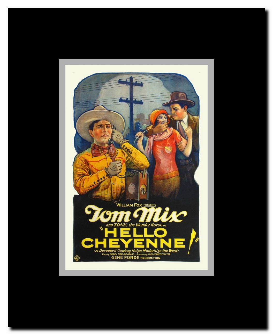 Hello Cheyenne Framed Movie Poster
