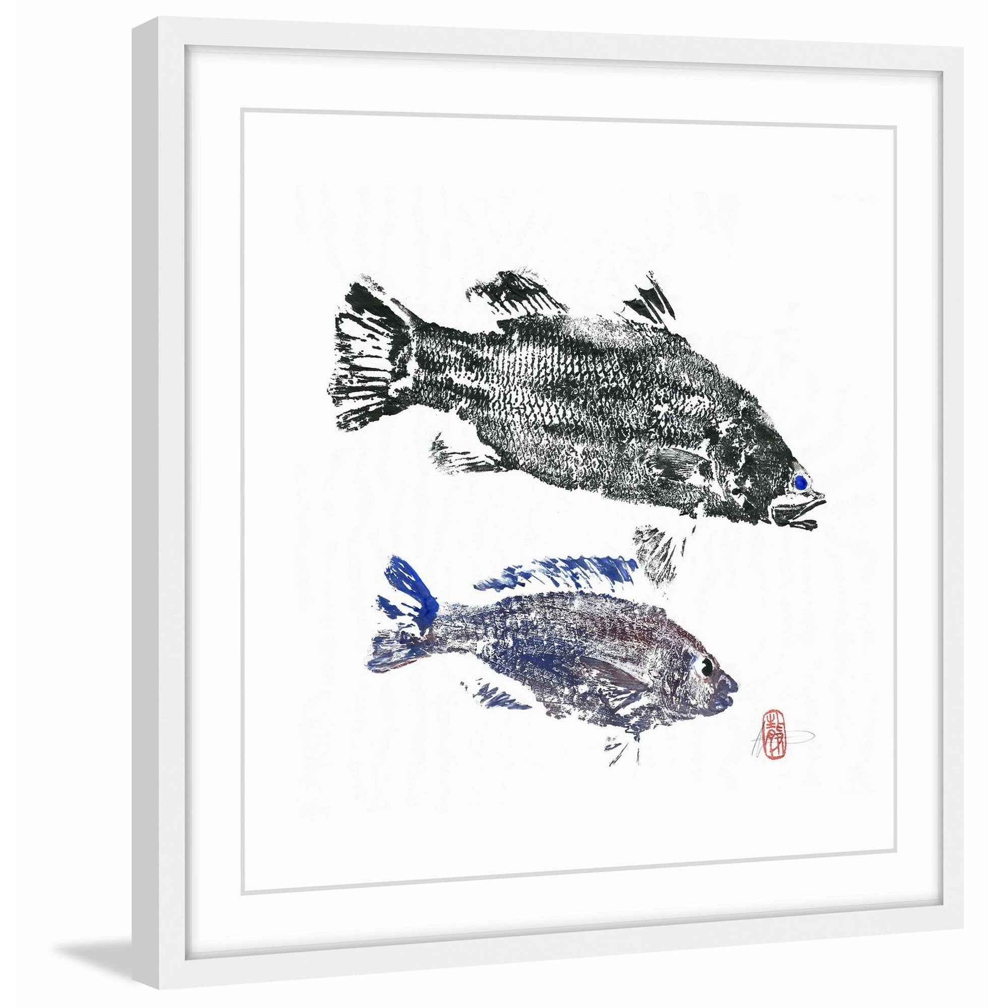 "Hello Cousin" Framed Painting Print