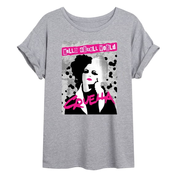 Hello Cruell World - Women's Oversized T-Shirt