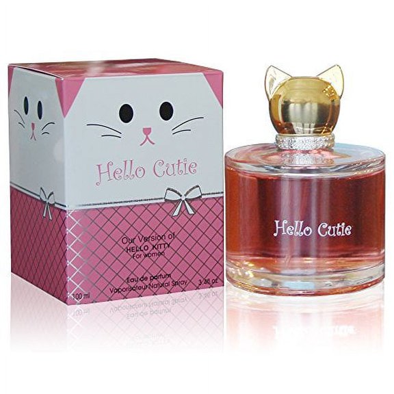 Hello Cutie Perfume for Women, 3.4 fl.Oz, 100 ml