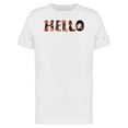 thumbnail image 1 of Hello Dachshund Dogs Lettering Tee Men's -Image by Shutterstock, 1 of 2