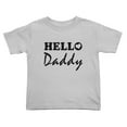 thumbnail image 1 of Hello Daddy Cute Toddler T Shirts for Boys Girls (Gray, 5/6T), 1 of 5