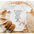 thumbnail image 1 of Hello Daddy Onesie, Fathers Day Gift, Pregnancy Announcement For Husband, Pregnancy Reveal Onesie, Surprise To Husband, Daddy'S Babe Shirt Cute and Cool Baby Bodysuit, BABY BODYSUIT LAT 4424, 1 of 3