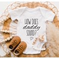 thumbnail image 1 of Hello Daddy Onesie, Pregnancy Announcement For Husband, Pregnancy Reveal Onesie, Surprise To Husband, Hi Daddy, Daddy'S Babe, Fathers Day Cute and Cool Baby Bodysuit, BABY BODYSUIT LAT 4424, 1 of 3