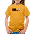 thumbnail image 1 of Hello Daisy Flower T-Shirt Juniors -Image by Shutterstock,  Small, 1 of 4