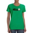 thumbnail image 1 of Hello Daisy Flower T-Shirt Women -Image by Shutterstock, Female 5X-Large, 1 of 4