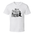 thumbnail image 1 of Hello Darkness My Old Friend Funny Halloween Tee Cool Fall T-shirt Holiday Novelty T Shirt, 1 of 1
