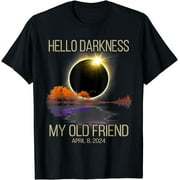 OFAY Hello Darkness My Old Friend Solar Eclipse April 08, 2024 T-Shirt