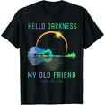 thumbnail image 1 of Hello Darkness My Old Friend Total Solar Eclipse Apr 8 2024 T-Shirt, 1 of 3