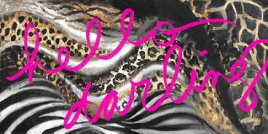 Hello Darling Canvas Art - Patricia Pinto (24X48)